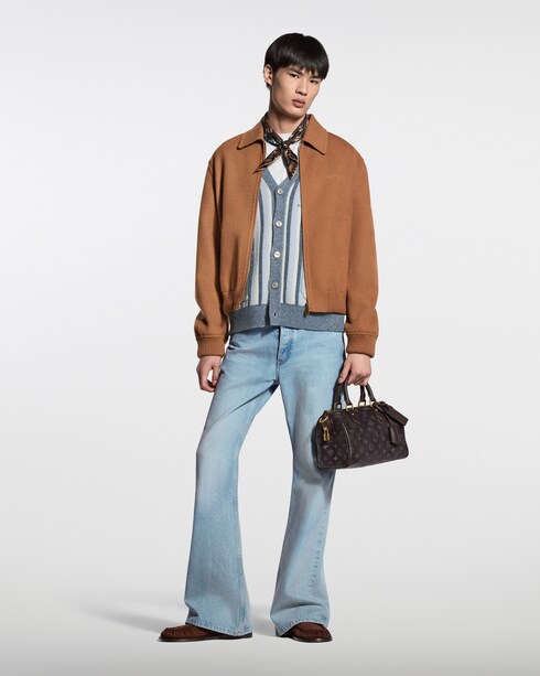 Striped Jacquard Cardigan in Men's Ready-to-Wear All Ready-to-Wear collections by Louis Vuitton