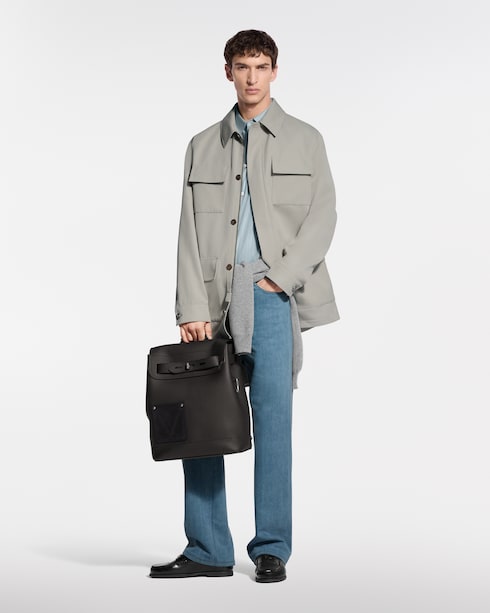 Striped Long-Sleeved Silk-Blend Shirt in Men's Ready-to-Wear Shirts collections by Louis Vuitton