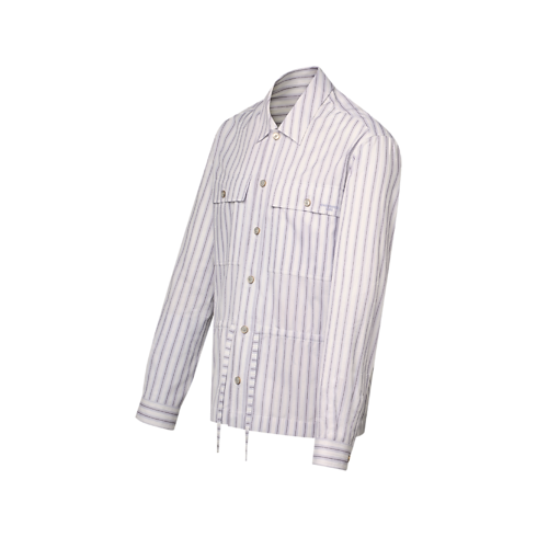 Striped Overshirt in Pria's Pakaian Semua Koleksi collections by Louis Vuitton (Perbesar produk)