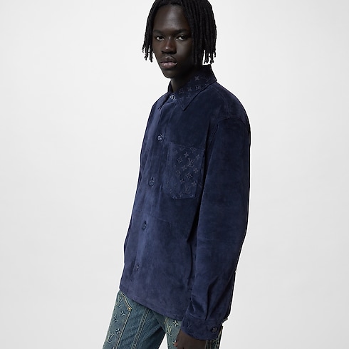Suede Overshirt in Pria's Pakaian Outerwear dan Mantel collections by Louis Vuitton (Perbesar produk)