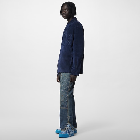 Suede Overshirt in Pria's Pakaian Outerwear dan Mantel collections by Louis Vuitton (Perbesar produk)