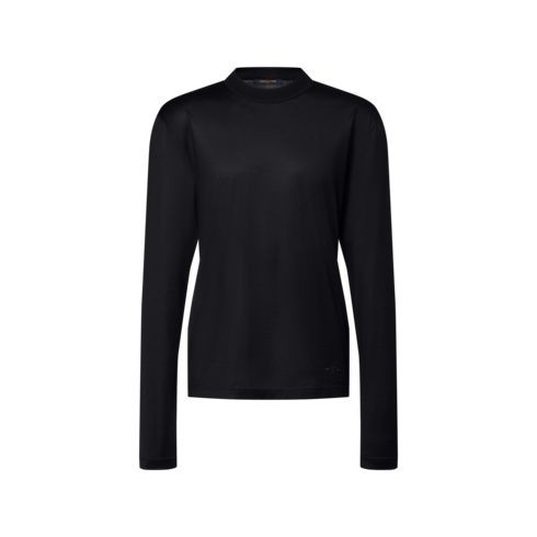 Superfine Wool Long-Sleeved Evening T-Shirt in Men's Ready-to-Wear All Ready-to-Wear collections by Louis Vuitton (Product zoom)