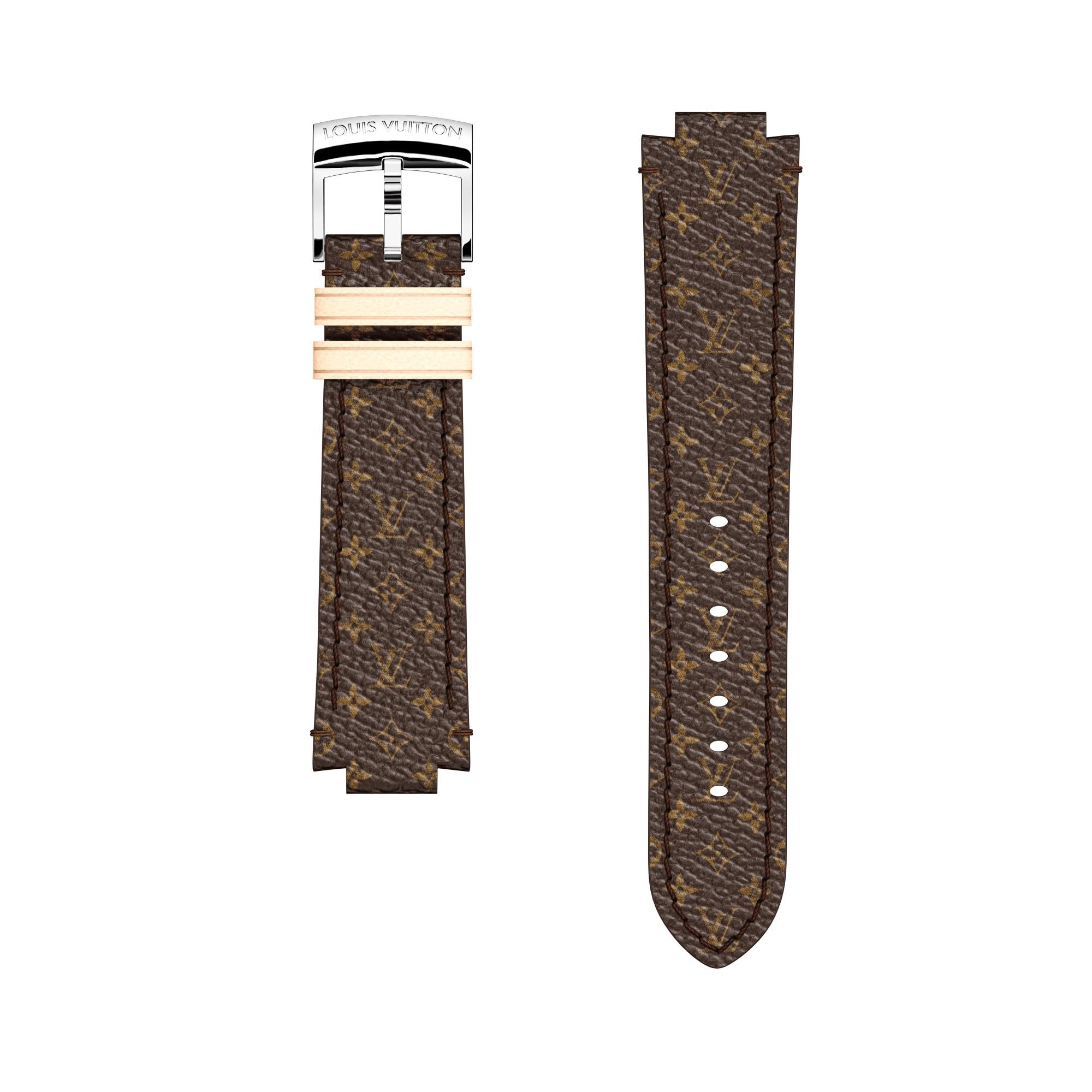 Tambour Nanomonogram Canvas Strap  in Women