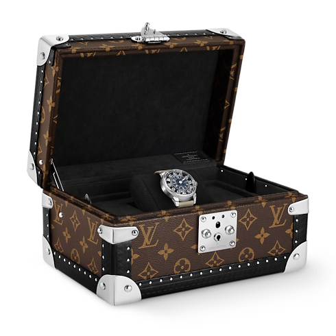 Tambour Spin Time Air, Automatic, 42.5mm, White gold in Watches's All Watches } collections by Louis Vuitton (Product zoom)