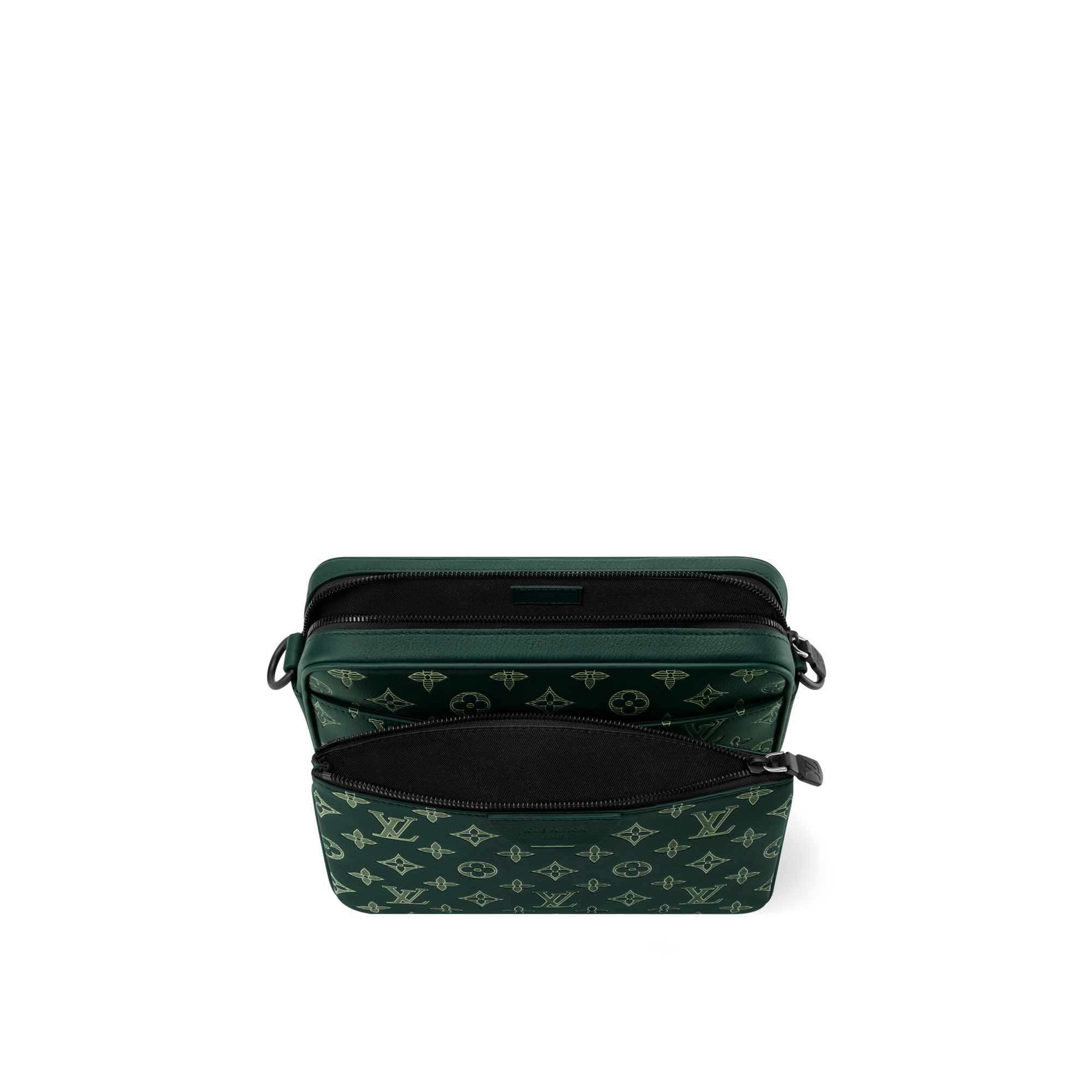 Trio Messenger Monogram Shadow Leather in Tas dan Aksesori Kulit