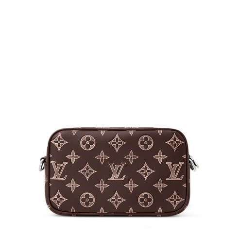 Trocadéro Mini Crossbody Bag Monogram Shadow in Pria's Tas Semua Tas Untuk Pria collections by Louis Vuitton (Perbesar produk)