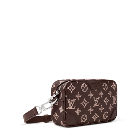 Trocadéro Mini Crossbody Bag Monogram Shadow in Pria's Tas Semua Tas Untuk Pria collections by Louis Vuitton (Perbesar produk)