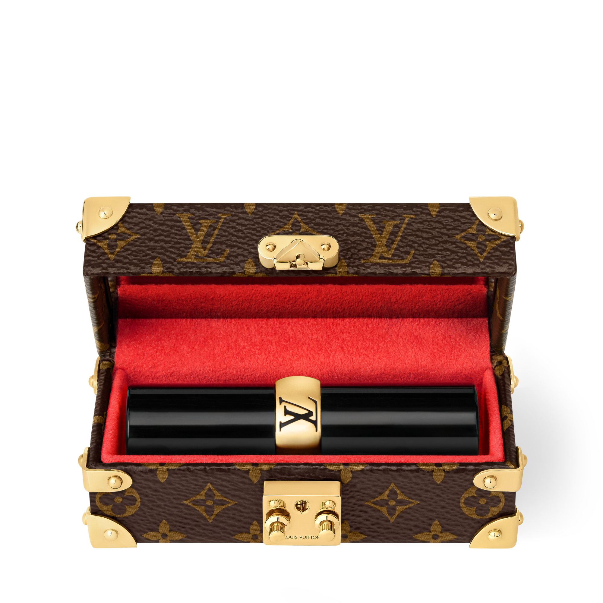 Trunk Lipstick Case Monogram in Perfumes and Beauty