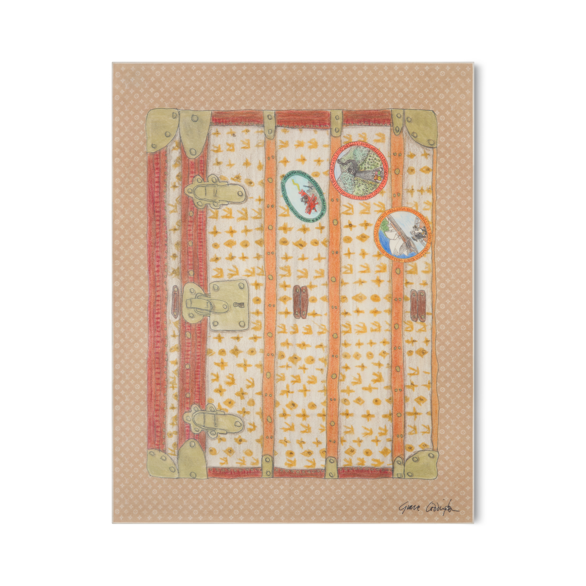 Trunk Travel With Plaid
 . in Women