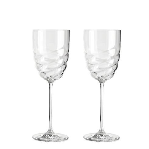 Twist Set of 2 Wine Glass H24cm in Trunks, Travel and Home's Home and Art of Dining Art of Dining collections by Louis Vuitton (Perbesar produk)