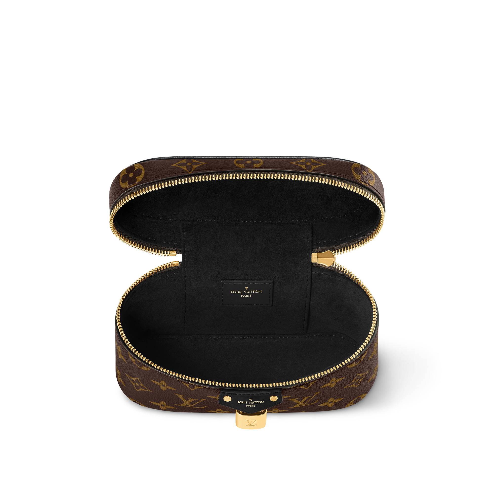 Vanity Chain Pouch Monogram Reverse Canvas in Wanita