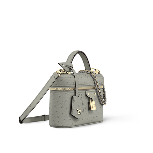 Vanity Chain Pouch Autruche in Women's Wallets and Small Leather Goods Exotic Leather Wallets collections by Louis Vuitton (Product zoom)