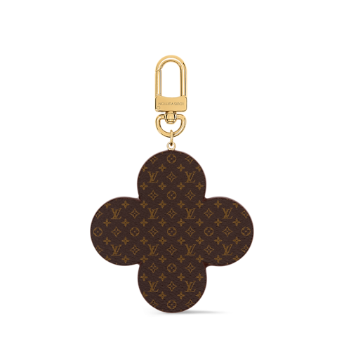 Vivienne Chocolate Bag Charm back view