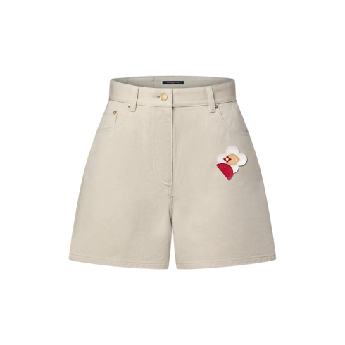Vivienne Patch Shorts in Wanita's Pakaian Celana Panjang collections by Louis Vuitton (Perbesar produk)
