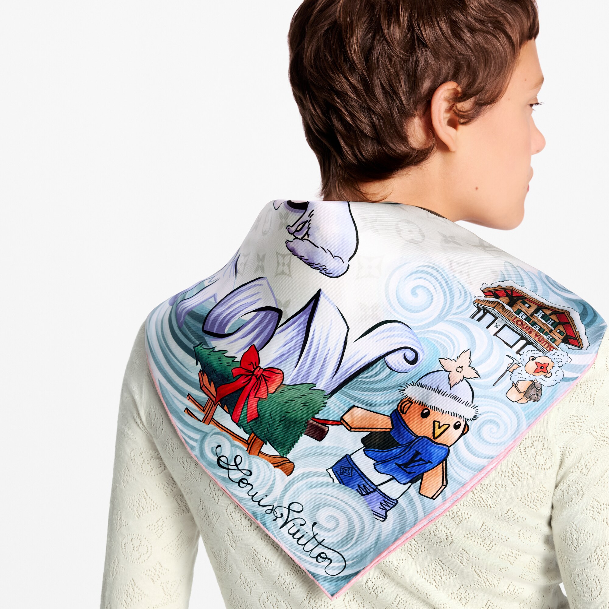 Vivienne Winter Holiday Square 90 S00 in Wanita