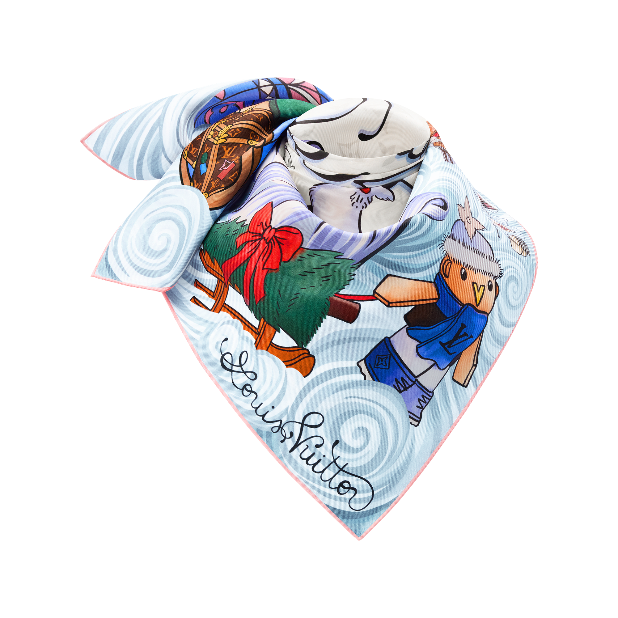 Vivienne Winter Holiday Square 90 S00 in Wanita