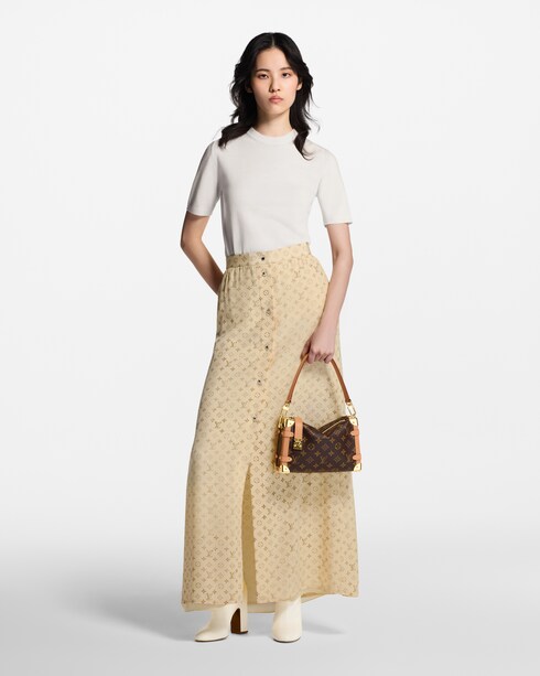 Washed Monogram Maxi Skirt in Women's Ready-to-Wear Skirts and Shorts collections by Louis Vuitton