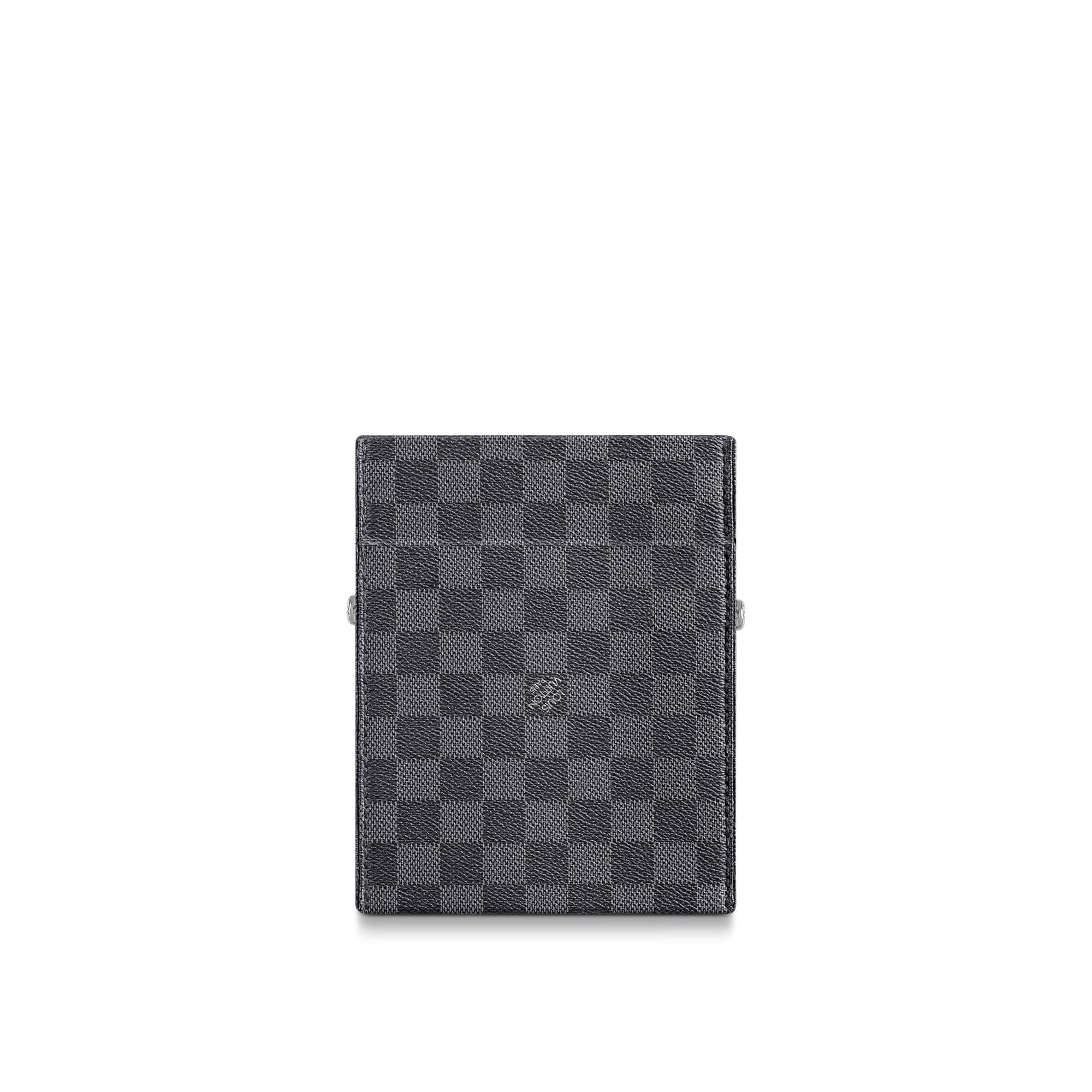 Watch Box Damier Graphite Canvas in Men