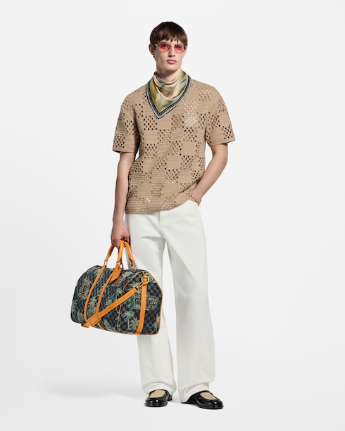 Window View Silk Square . in Men's Accessories Silk and Bandanas collections by Louis Vuitton