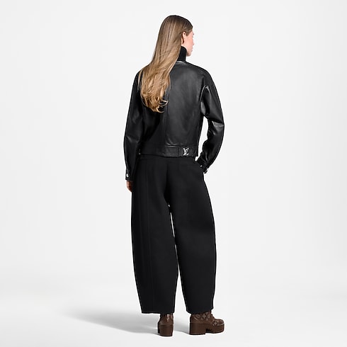 Wool Insert Biker Jacket in Wanita's Pakaian Mantel dan Jaket collections by Louis Vuitton (Perbesar produk)