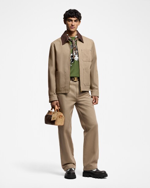 Workwear Cotton Canvas Blouson in Men's Ready-to-Wear Outerwear and Coats collections by Louis Vuitton