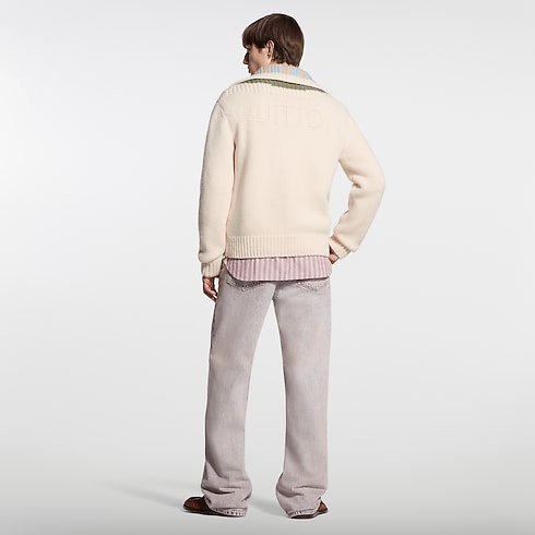 Zipped Intarsia Track Top in Pria's Pakaian Semua Koleksi collections by Louis Vuitton (Perbesar produk)