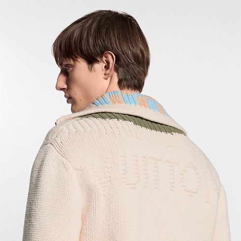Zipped Intarsia Track Top in Pria's Pakaian Semua Koleksi collections by Louis Vuitton (Perbesar produk)