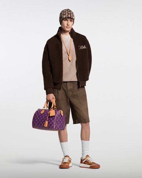 의류 의류 전체 보기 지퍼 플리스 블루종 | 루이비통 공식 온라인 스토어®